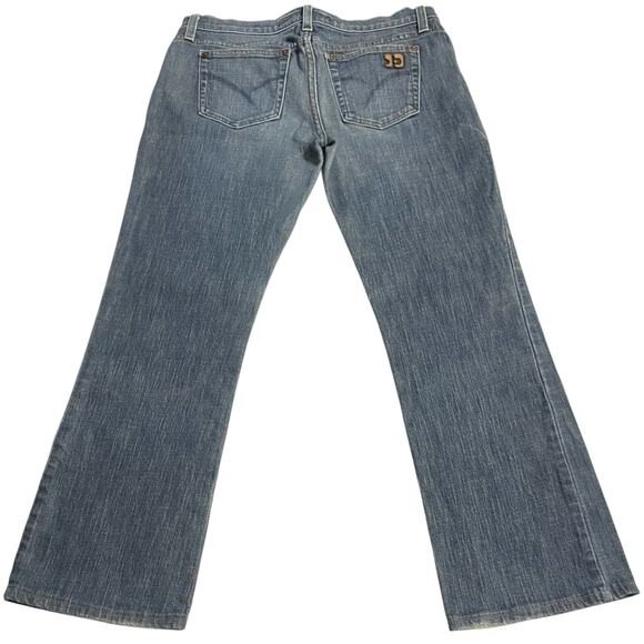 Joes Jeans Womens Size 29 Low Rise Boot Cut Zip Fly Med Wash Blue Denim W185410 - Picture 2 of 12